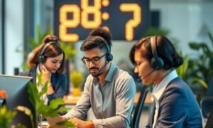 Suporte 24 horas disponível para resolver seus problemas