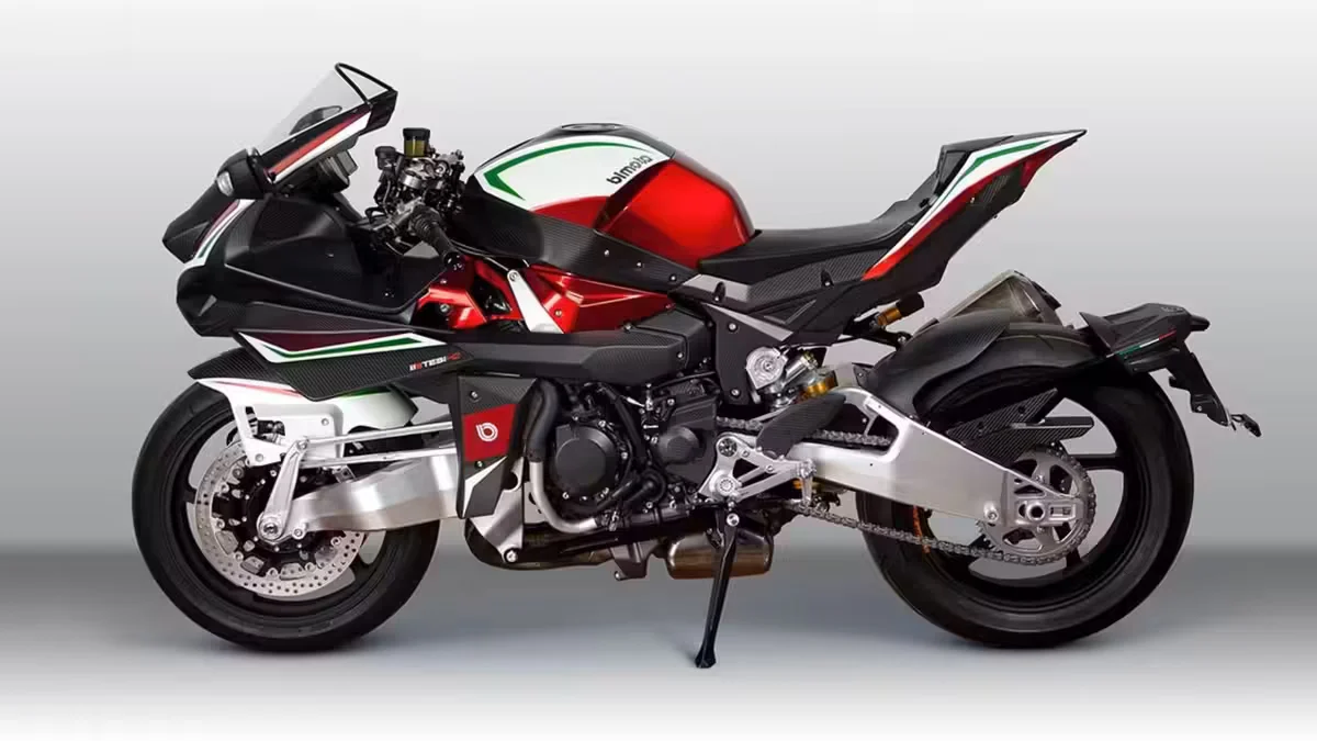 As 10 Motos Esportivas Clássicas do Futuro que Vale a Pena Conhecer Hoje - Bimota Tesi H2
