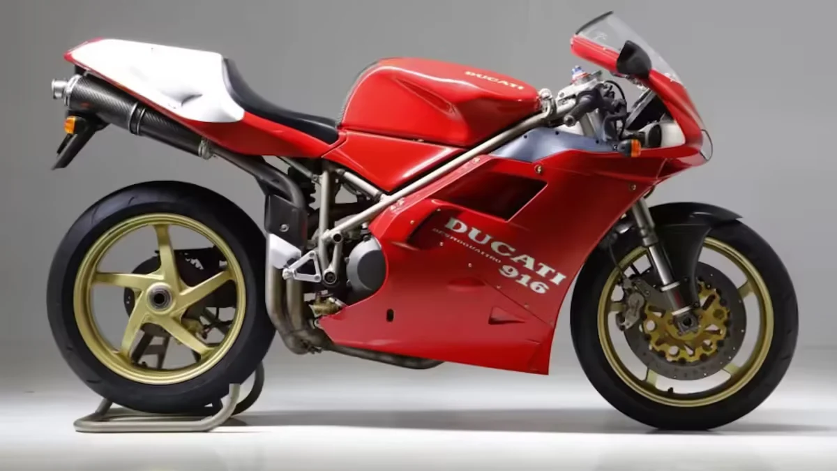 Motos clássicas da EICMA - Ducati 916