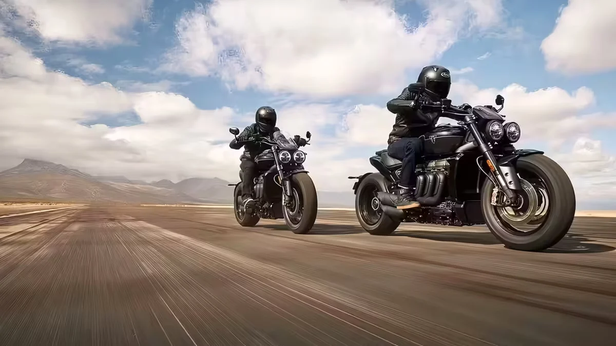 Dez Motos Cruiser Que - Triumph Rocket 3 Storm R